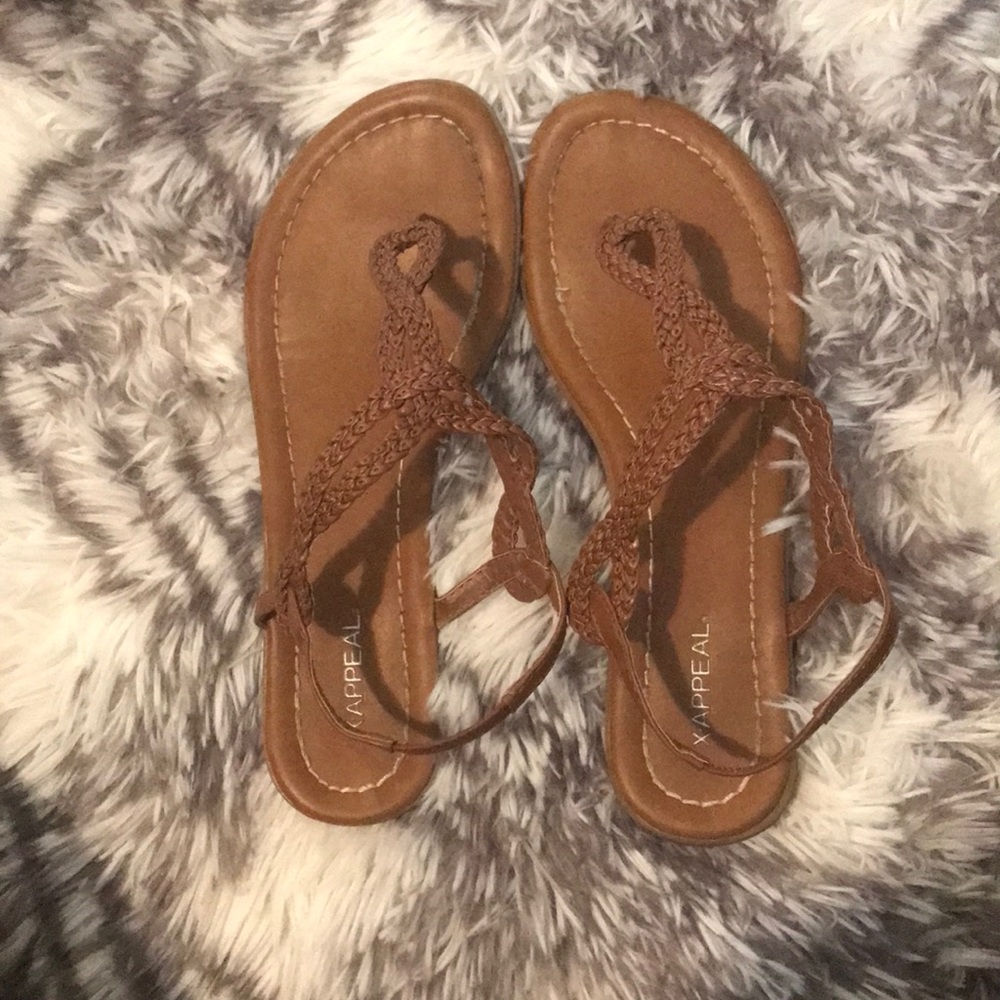 Brown sandals